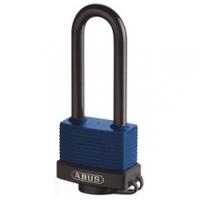 abus padlocks 70 series brass long shackle padlock keyed alike 45mm 63 ...