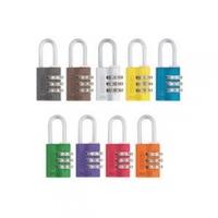 abus 5 series aluminium combination padlock blue 30mm