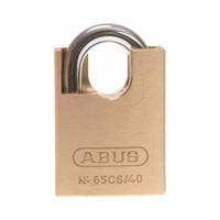 Abus Padlocks 65CS Series Brass Close Shackle Padlock , Individually Keyed, 40mm