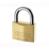 abus padlocks 65 series brass padlock medium large individually keyed  ...