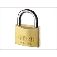 abus 8560 60mm brass padlock keyed 2703