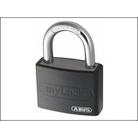 Abus T65AL/40 40mm My Lock Aluminium Padlock Black Body 50036