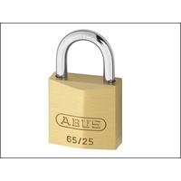 Abus 65/25 25mm Brass Padlock