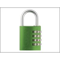 Abus 145/40 40mm Aluminium Combination Padlock Green 49531