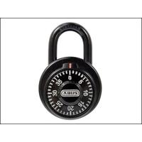 abus 7850mm dial combination padlock with key override mk507