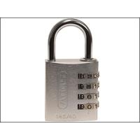 Abus 145/40 40mm Aluminium Combination Padlock Silver 49543