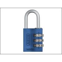 Abus 145/30 30mm Aluminium Combination Padlock Blue 46577