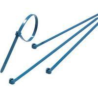 abb ty rap detectable cable tie steel nose blue x 100 pcs pack