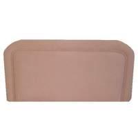 Aberdeen Headboard Kingsize Faux Suede Chocolate