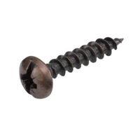 Abru Steel Woodscrew (Dia)4mm (L)20mm Pack of 20