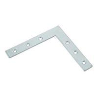 Abru Silver Effect Steel L Bracket