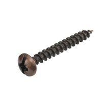 Abru Steel Woodscrew (Dia)4mm (L)30mm Pack of 20