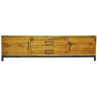 abbey oak tv unit large