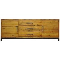 abbey oak sideboard 2 door 3 drawer