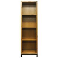 abbey oak bookcase large