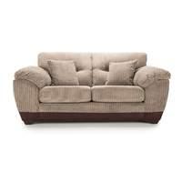 Abbey Fabric 2 Seater Sofa Mink