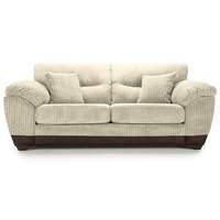 Abbey Fabric 2.5 Seater Sofa Honey