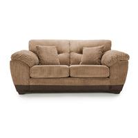 Abbey Fabric 2 Seater Sofa Nutmeg