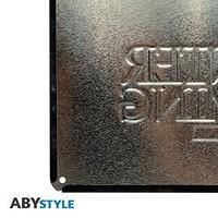 abystyle game of thrones stark metal plates multi colour