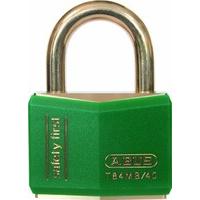 ABUS 45402 Nautic Inox Series Solid Brass Padlock with 8403 Alike Keyed - Green