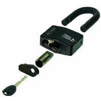 abus 07783 granit plus hardened steel open shackle rekeyable padlock