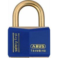 ABUS 45416 Nautic Inox Series Solid Brass Padlock with 8406 Alike Keyed - Blue