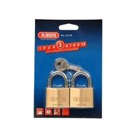 abus 6540 padlock twin pack