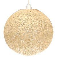 Abaca Beige Twine Ball Pendant Light Shade (D)28cm