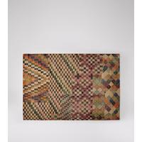 Aburi hand woven rug in Rustic Multi