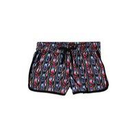 abstract stripe dolphin shorts kids