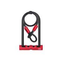 abus ultimate d lock 23cm with extension cable 230mm