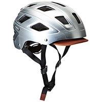Abus Adult\'s Cycling Helmet Hyban Silver Centium Size:58-63cm