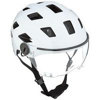 abus abus hyban helmet with visor 2017 white cream sm 52 58cm white cr ...