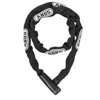 abus unisex 5805k110 steel chain lock black