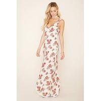 Abstract Floral Maxi Dress