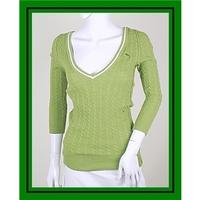 Abercrombie & Fitch - Size: L - Green - Jumper