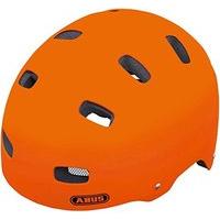 Abus Scraper Kid Children\'s Bicycle Helmet Orange Signal Orange Size, 48-55 Cm, 