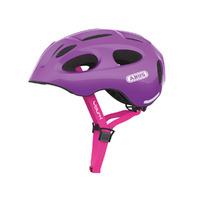 abus bicycle helmet youn i unisex youn i velvet black 52 57cm