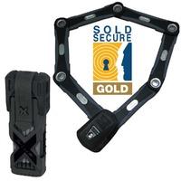 Abus Unisex Bordo Granit C Plus Chain Lock, Black, 85cm