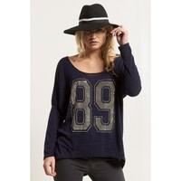Abby Off Shoulder Hi Lo Jumper