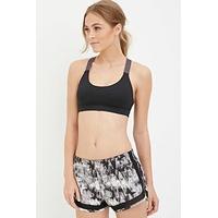 Abstract Print Running Shorts