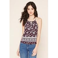 abstract floral cami