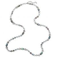 abalone crystal necklace