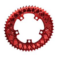 absoluteblack 110bcd 5 bolt spider mount aero oval chain ring premium  ...