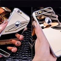 Acrylic Crystal Mirror Soft Back Case for iPhone 6s 6 Plus SE 5s 5 4s 4
