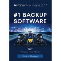 Acronis True Image 2017 3 Computers perpetual