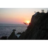 Acapulco Cliff Divers at Night