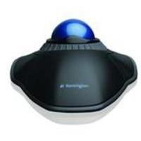 acco kensington optical trackball usb black and blue