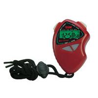 Acctim Red Stopwatch With Clock/Alarm