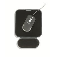 acco kensington high adjustable mouse rest black